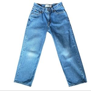 Levi’s 550 kids denim jeans size 14 27x27 boys straight leg